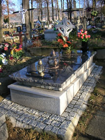 Gravestones and monuments
